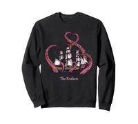 The Kraken versekt Navire Pieuvre Calmar Tentacule Cadeau Sweatshirt