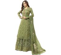 The kurti bazaar Bollywood Designer indien pakistanais prêt à porter Shalwar Kameez Sharara Palazzo avec costumes Dupatta, Choix 7, 36
