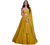 The kurti bazaar Chemisier personnalisé cousu Lehenga Choli pour événement de fête - Designer indien pakistanais Ghaghra Choli, Choix 3., ( 2 US XX-Small ( Chest-34 Waist-30 Hips 36 )