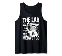 The Lab is Calling and I Meowst Go Science Cat Nerd - Débardeur