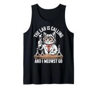 The Lab is Calling and I Meowst Go Science Cat Nerd |||- Débardeur