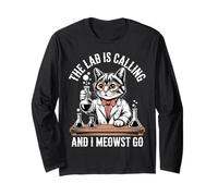 The Lab is Calling and I Meowst Go Science Cat Nerd |||- Manche Longue