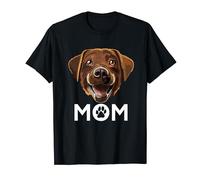 The Lab Mom Chien Labrador retriever Marron chocolat T-Shirt