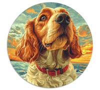 The Labrador Retriever Puzzle 1000 Pièces Educa Jouet en Bois Jeu D'Intelligence Décoration Intérieure Jeu Éducatif Challenge Toy Adultes & Enfants des 14 Ans 1000pcs (67.5x67.5cm)