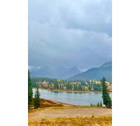 The Lake Before the Frost Blank Notebook