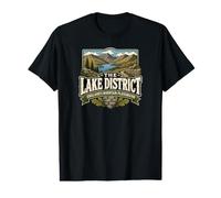 The Lake District England Mountain Playground 2 T-Shirt Graphique avec Valeur