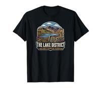 The Lake District England Mountain Playground T-Shirt Graphique avec Valeur