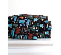 The Lakeside Collection Campsite 3-Piece Sheet Set with Retro Camping Print - Twin