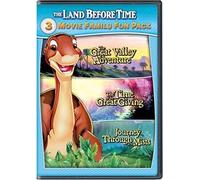 The Land Before Time II-IV – DVD – Coffret familial 3 films – Universal Pictures