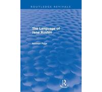 The Language Of Jane Austen (Routledge Revivals)