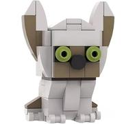 The Last Air Momo - Lot de 98 blocs de construction, figurine de cintreuse de briques MOC, compatible avec les accessoires Lego 630, modèle créatif pour les fans