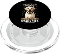 The Last Bite of Anything You're Eating is Legally Yours PopSockets PopGrip pour MagSafe