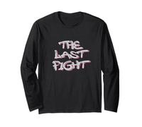 The Last Fight White Graffiti Style Design Manche Longue