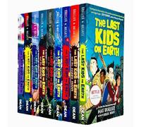 The Last Kids On Earth Series Books 1 - 9 Collection Set By Max Brallier(Last Kids On Earth, Zombie Parade, Nightmare King, Cosmic Beyond, Midnight Blade, Skeleton Road, Doomsday Race & More)
