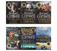 The Last Kingdom Warrior Chronicles Saxon Tales Series (7-12) Collection 6 Books Set By Bernard Cornwell(The Pagan Lord, The Empty Throne, Warriors of the Storm, The Flame Bearer, War of the Wolf