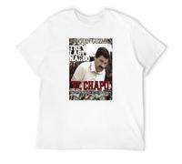 The Last Narco Jaoquin El Chapo Guzman Drug Lord Mexico Prison Mens Cotton Tshirt Size XXL