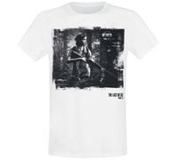 The Last Of Us 2 - Ellie Homme T-Shirt Manches Courtes Blanc XXL
