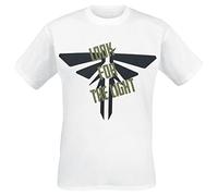 The Last Of Us Design Luciole Homme T-Shirt Manches Courtes Blanc M