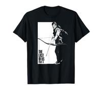 The Last of Us Ellie Bow Black and White Video Game T-Shirt