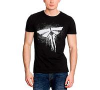 The Last Of Us Firefly Homme T-Shirt Manches Courtes Noir S 100% Coton Regular/Coupe Standard