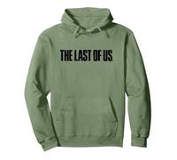 The Last of Us Iconic Distressed Big Chest Logo Sweat à Capuche, Unisexe pour Adultes, Vert Sauge, L