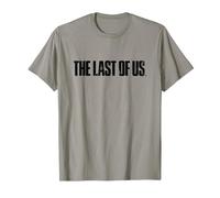 The Last of Us Iconic Distressed Big Chest Logo T-Shirt, Homme, Ardoise, M