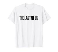 The Last of Us Iconic Distressed Big Chest Logo T-Shirt, Homme, Blanc, 6XL
