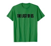 The Last of Us Iconic Distressed Big Chest Logo T-Shirt, Homme, Vert Kelly, M
