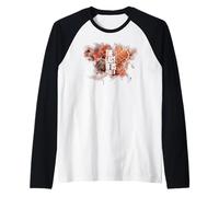 The Last of Us Part II Bold Text Red Cordyceps Background Manche Raglan