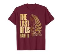 The Last of Us Part II Golden Moth and Leaves Video Game T-Shirt, Homme, Marron, S