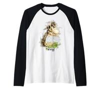 The Last of Us Part II Hat on A Dinosaur Watercolor Style Manche Raglan