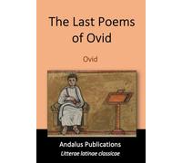 The Last Poems of Ovid