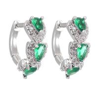 The Latest European Fashion Is Suitable For Women's Jewelry Earrings Trousse Fabricant Pack Kits (Green, One Size)