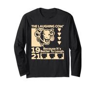 The Laughing Cow Cheese It's Better to Laughing Retro Manche Longue