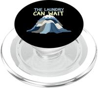 The Laundry Can Wait Procrastinating Fatigué Busy Parent PopSockets PopGrip pour MagSafe