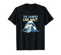 The Laundry Can Wait Procrastinating Fatigué Busy Parent T-Shirt
