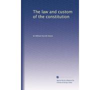 The law and custom of the constitution (Volume 2)