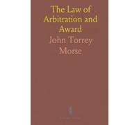 The Law of Arbitration and Award