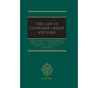 The Law Of Consumer Credit And Hire