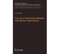 The Law Of Interactions Between International Organizations