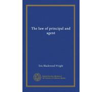 The law of principal and agent