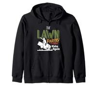 The Lawn Ranger Rides Again - Mower Mowing - Lawn Caretaker Sweat à Capuche