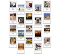 the lazy panda card company Lot de 20 cartes postales inspirantes et motivantes 20 citations différentes de motivation et d'inspiration