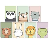 the lazy panda card company Lot de 49 cartes de vœux vierges écologiques en carton recyclé avec enveloppes vertes recyclées