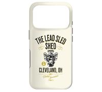 The Lead Sled Shed Cleveland Ohio Vintage Car Design Coque pour iPhone 17 Pro