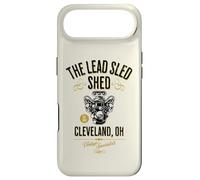 The Lead Sled Shed Cleveland Ohio Vintage Car Design Coque pour iPhone Air