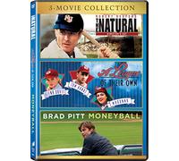 The Natural / A League Of Their Own / Moneyball [Dvd] 3 Pack, Dubbed, Subtitl