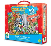 The Learning Journey Jumbo Floor Puzzles, Animals Of The World
