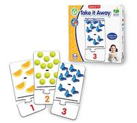 The Learning Journey Match It! Take It Away - Jeu de soustraction STEM - Aide à enseigner les premiers faits mathématiques avec 30 paires assorties - Jeux préscolaires et cadeaux pour garçons et