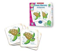 The Learning Journey Mon Premier Jeu de mémoire - Mémoire océanique - Jeu de 20 Cartes Assorties - Cadeaux éducatifs pour Tout-Petits garçons et Filles à partir de 2 Ans, Multicolore